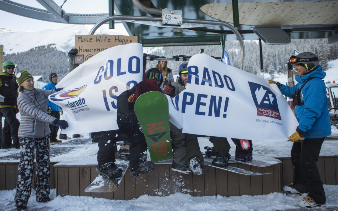 Arapahoe Basin, Colorado is Open for the 2019 / 2020 Season! Queue the Celebration.