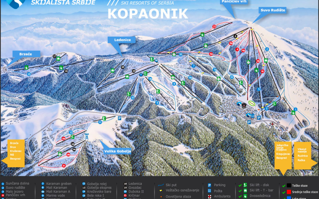 Serbian Resort Makes the Most of Synthetic Snow