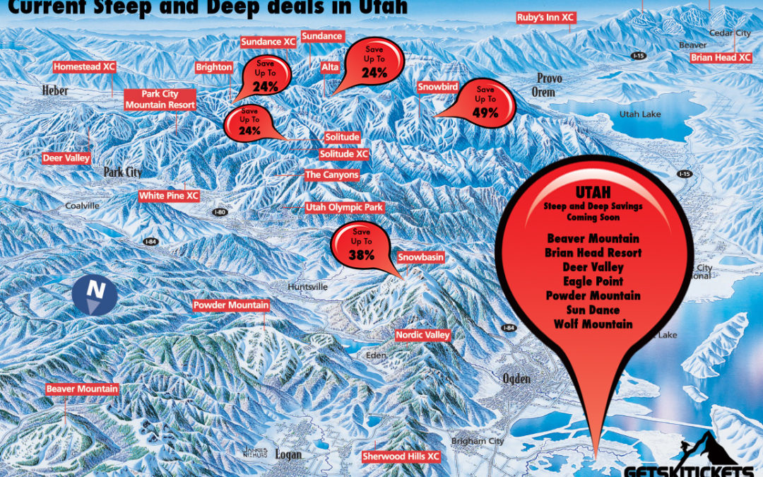 Ticket deals are launching all over Utah!